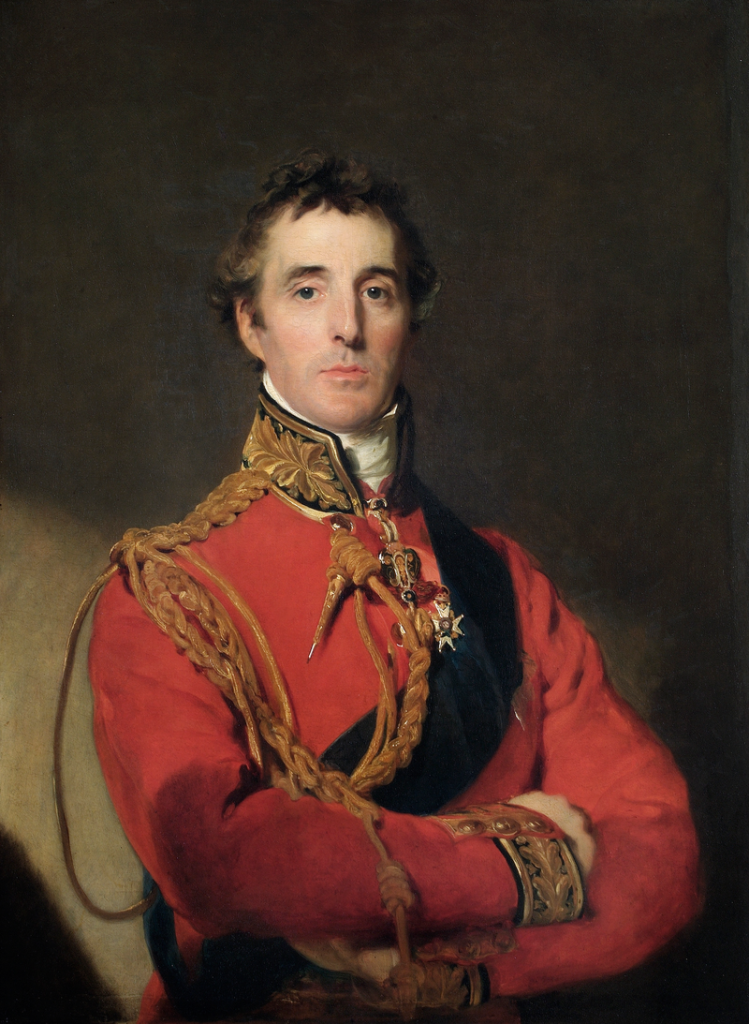 Arthur Wellesley I duque de Wellington, retratado por el artista Thomas Lawrence